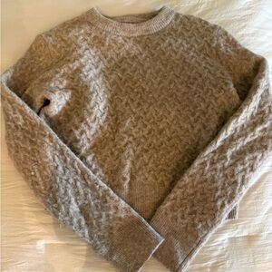 Lululemon Cozy Cable-Knit Crewneck Sweater